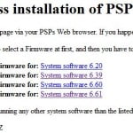 Instale um firmware custom no seu PSP sem necessidade de um PC