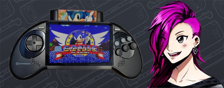 Mega 95: O Novo Console Portátil Sega Mega Drive da Hiperkin